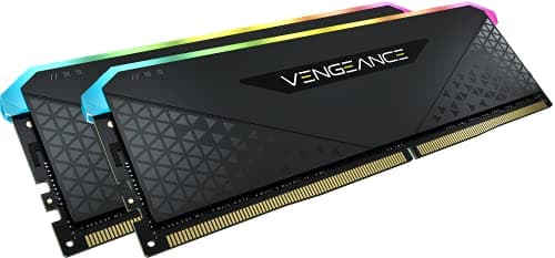Corsair Vengeance RGB RS Black Gray DDR4-3600 CL18 16GB (2x8GB) image