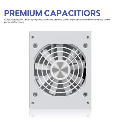 Vetroo CP-PSU-VT-850W-SFX White SFX 850W Fully Modular 80+ Gold Certified image