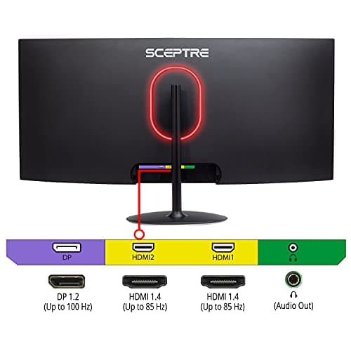 Sceptre C345W-2560UN 34" 2560x1080 100Hz VA Curved Monitor image