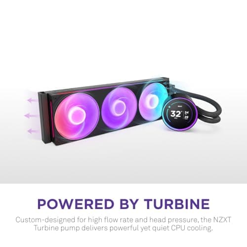 NZXT Kraken Elite Water 360mm RGB (2024) Black image