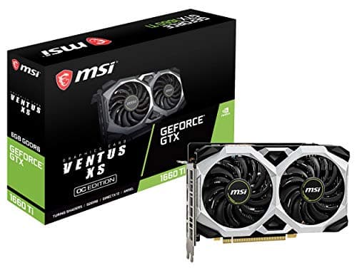 MSI GeForce GTX 1660 Ti VENTUS XS 6G OC image
