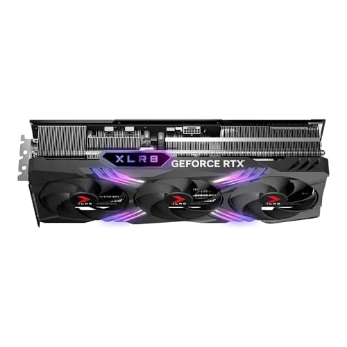 PNY GeForce RTX 4080 XLR8 Gaming VERTO EPIC-X 16GB GDDR6X Black image