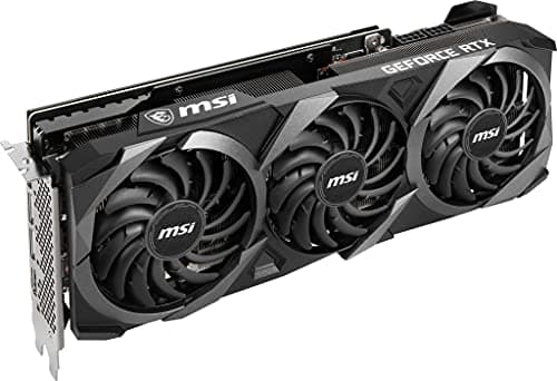 MSI VENTUS 3X OC GeForce RTX 3080 Ti 12GB GDDR6X Black / Silver image