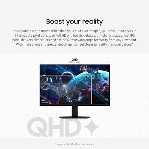Samsung Odyssey G50D 32" 1440p 180Hz IPS Monitor image
