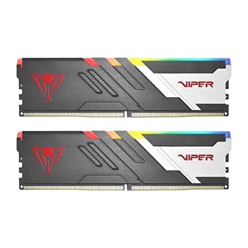 Patriot Viper Venom RGB Black / White DDR5-6400 CL40 32GB (2x16GB) main image
