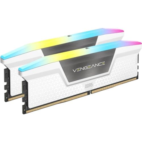Corsair Vengeance RGB White DDR5-6400 CL32 64GB (2x32GB) image