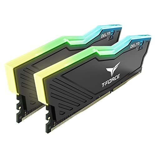 TEAMGROUP T-Force Delta RGB Black DDR4-3200 CL16 32GB (2x16GB) image