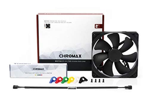 Noctua A14 chromax.black.swap 140mm Multicolor PWM 82.52 CFM image