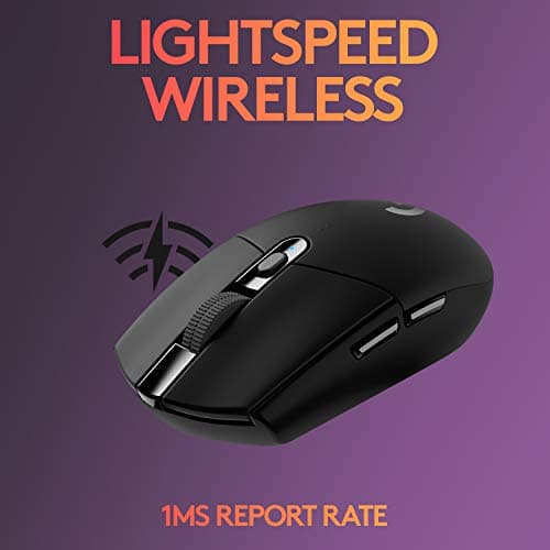 Logitech G305 LIGHTSPEED Wireless Optical Gaming Mouse Black image