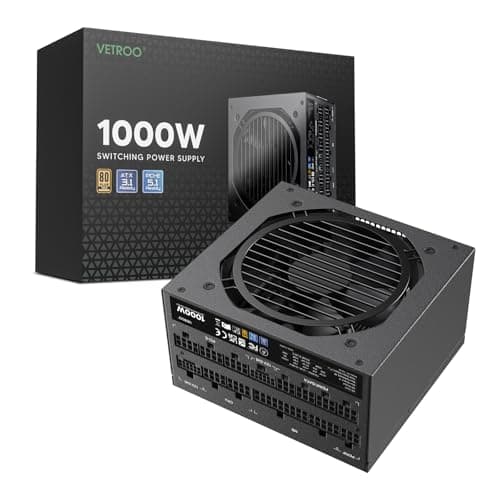 Vetroo GV1000 ATX 1000W Fully Modular 80+ Gold Certified main image