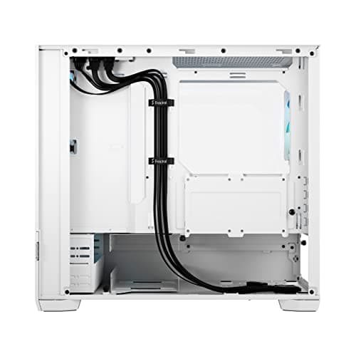 Fractal Design Pop Mini Air Micro ATX Mid Tower White with Tempered Glass Side Panel and USB 3.2 Gen 1 Type-A Front Panel image
