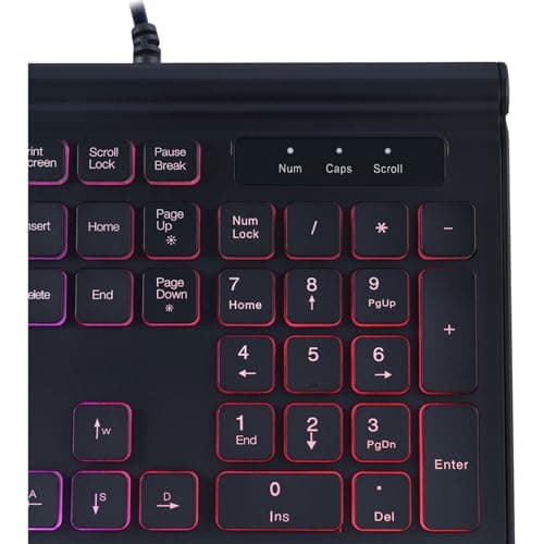 Adesso AKB-137CB RGB Wired Gaming Keyboard With Optical Mouse image