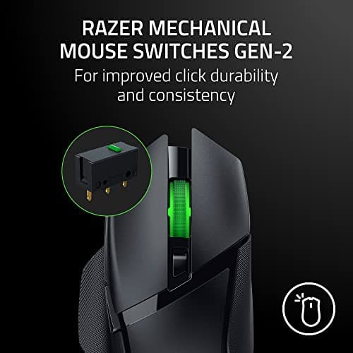 Razer Basilisk V3 X Hyperspeed Bluetooth Wireless Wired Optical Gaming Mouse image