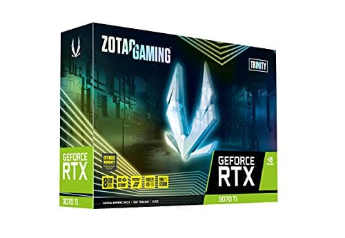 Zotac GAMING Trinity GeForce RTX 3070 Ti 8GB GDDR6X Black / Silver image