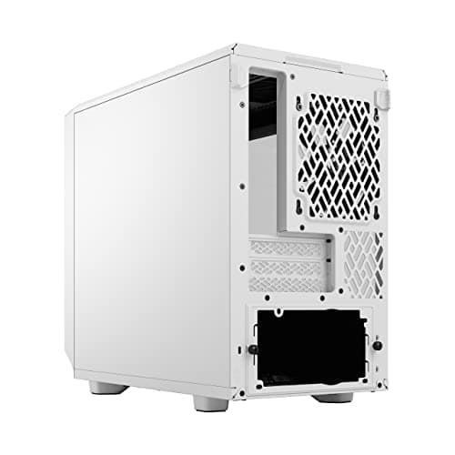 Fractal Design Meshify 2 Nano Mini-ITX Tower White with Tempered Glass Side Panel and USB 3.2 Gen 2 Type-C USB 3.2 Gen 1 Type-A image
