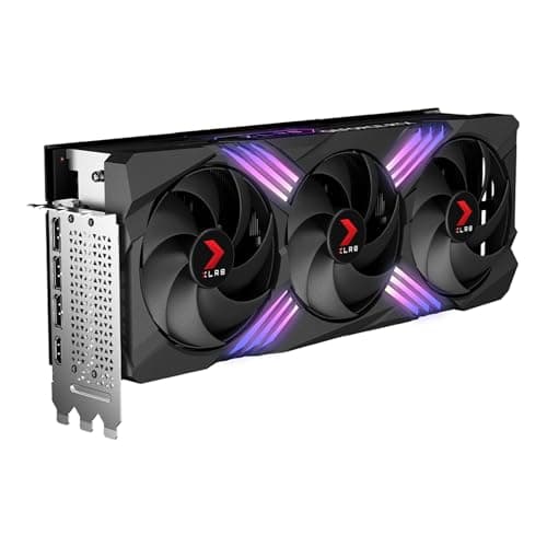 PNY XLR8 Gaming VERTO EPIC-X RGB OC GeForce RTX 4080 16GB GDDR6X Black image