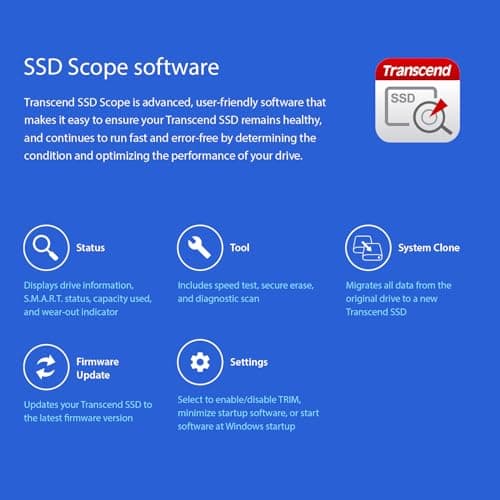 Transcend TS240GSSD220S 240GB 2.5" SSD SATA image