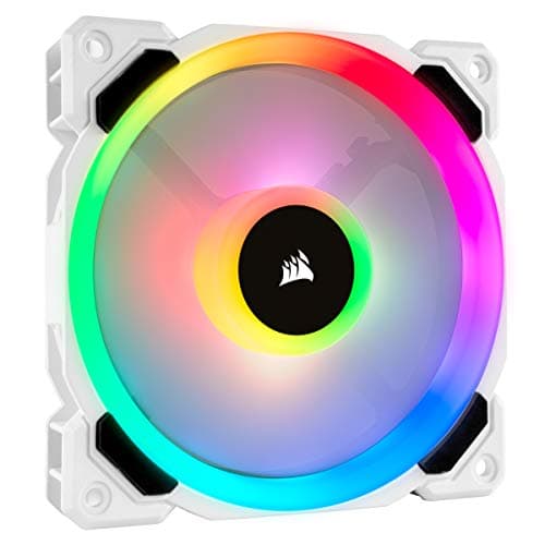 Corsair LL120 120mm RGB PWM 63 CFM White 3-Pack image