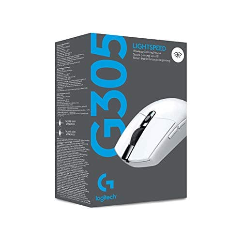 Logitech G305 LIGHTSPEED Wireless Optical White Gaming Mouse image