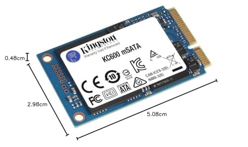 Kingston KC600 512 GB 2.5" SSD SATA 6.0 Gb/s image