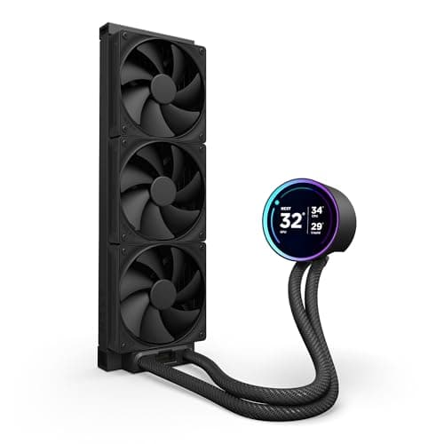 NZXT Kraken Elite 360 (2024) Water 360mm 73.47 CFM Black image