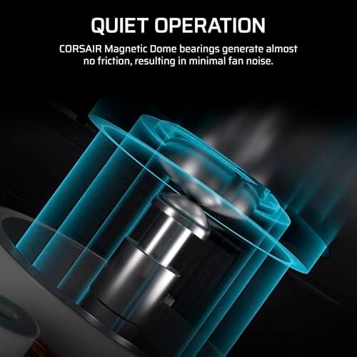 Corsair iCUE LINK RX120 MAX 120mm Black RGB PWM 3-Pack image