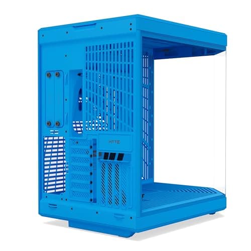 HYTE Y70 ATX Mid Tower Blue Tempered Glass Side Panel image