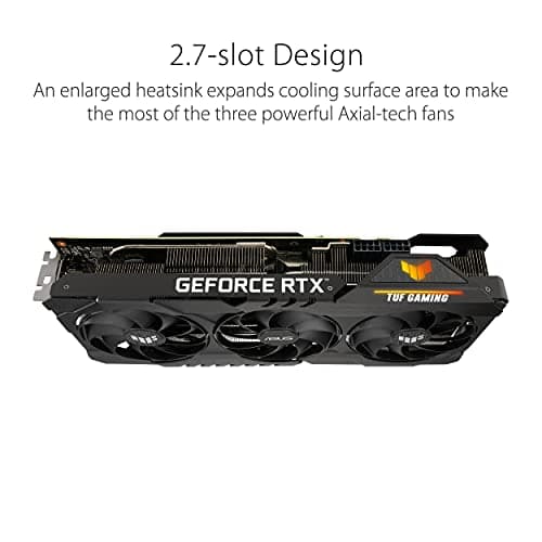 Asus TUF GAMING OC GeForce RTX 3080 Ti 12GB GDDR6X Black image