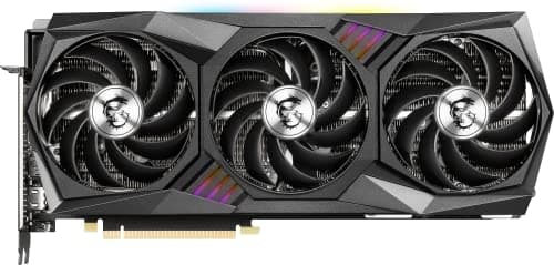MSI GAMING Z TRIO GeForce RTX 3080 LHR 12GB GDDR6X Black / Gray image