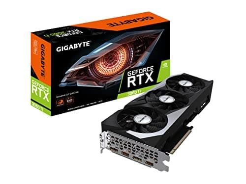 Gigabyte GAMING OC D6X GeForce RTX 3060 Ti 8GB GDDR6X Black / Silver main image