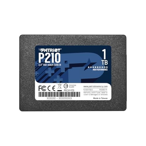 Patriot P210 1TB SSD 2.5" SATA 6.0 Gb/s image