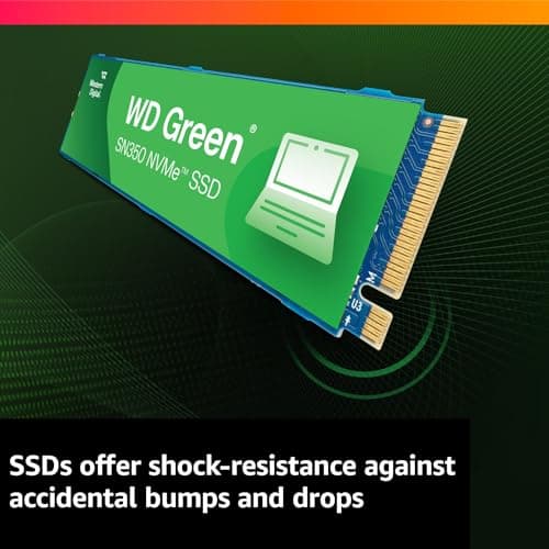 Western Digital Green SN350 2TB SSD M.2 NVMe PCIe 3.0 image