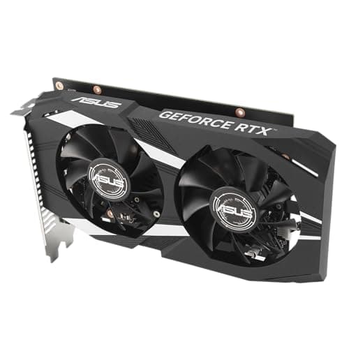 Asus GeForce RTX 3050 6GB DUAL OC 6GB GDDR6 Black image