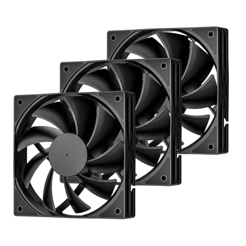 DARKROCK BK120 120mm Black Fans 3 pack main image