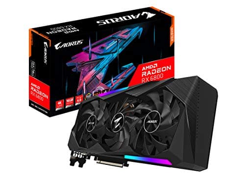 Gigabyte AORUS MASTER Radeon RX 6800 16GB GDDR6 Black main image