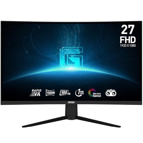 MSI G27C3F 27" 1080p 180Hz VA Curved Monitor image