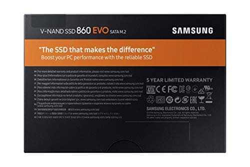 Samsung 860 Evo 1TB SSD M.2-2280 SATA image