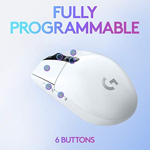 Logitech G305 LIGHTSPEED Wireless Optical White Gaming Mouse image