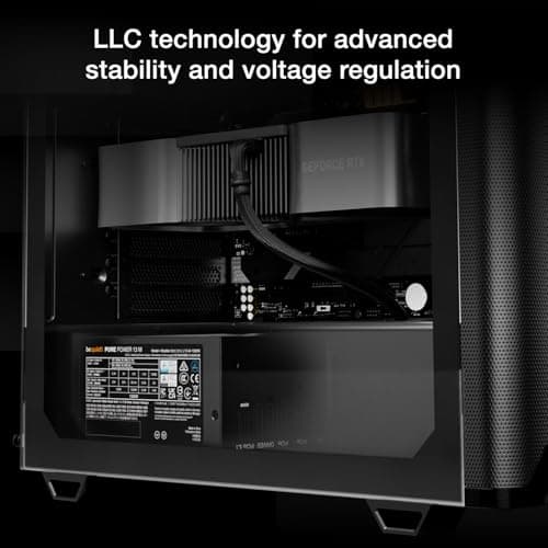 be quiet! Pure Power 13 M Fully Modular ATX Power Supply - 850 Watts ATX 3.1 - Black image