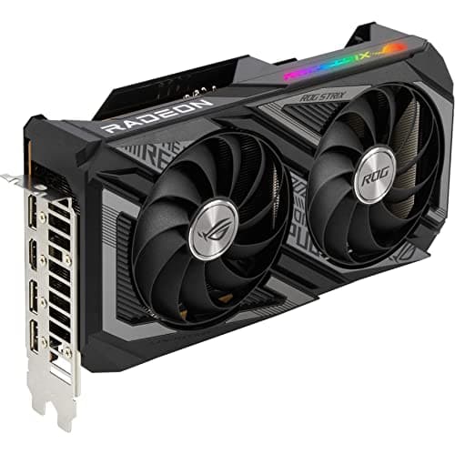 Asus ROG STRIX GAMING OC Radeon RX 6600 XT 8GB GDDR6 Black / Gray image
