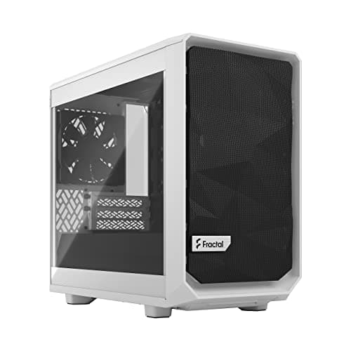 Fractal Design Meshify 2 Nano Mini-ITX Tower White with Tempered Glass Side Panel and USB 3.2 Gen 2 Type-C USB 3.2 Gen 1 Type-A main image