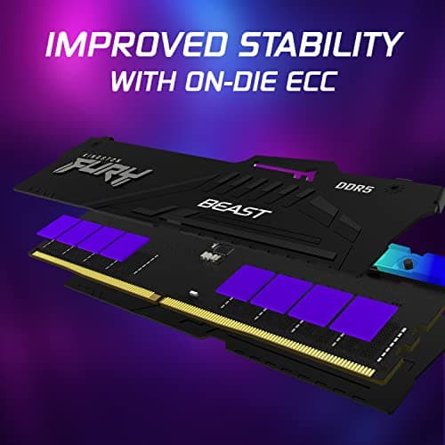 Kingston FURY Beast RGB DDR5-5600 CL36 32GB (1x32GB) image