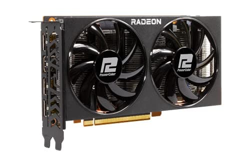 PowerColor Radeon RX 6600 Fighter 8GB GDDR6 Black image