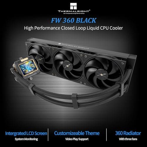 Thermalright Frozen Warframe Water 360mm 70.84 CFM Black image