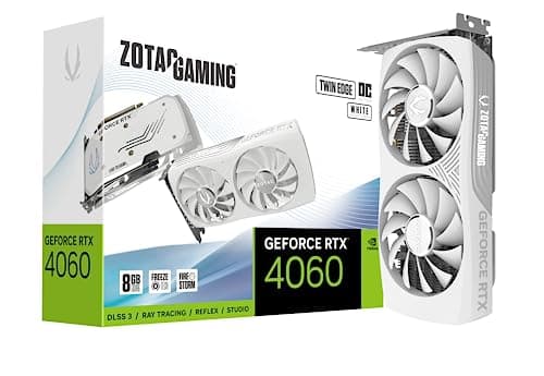 Zotac GAMING Twin Edge OC GeForce RTX 4060 8GB GDDR6 White main image