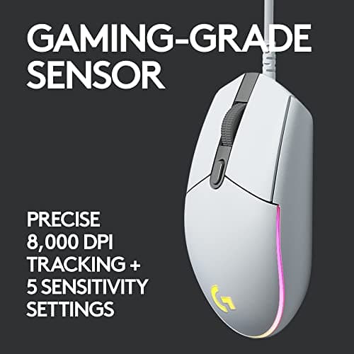 Logitech G203 Lightsync Wired Optical Gaming Mouse image