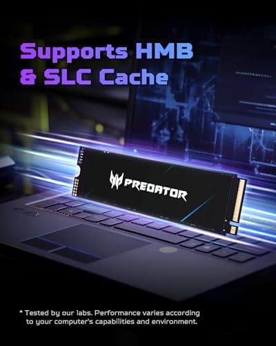 Acer Predator GM7 2TB SSD M.2-2280 PCIe 4.0 x4 NVMe image