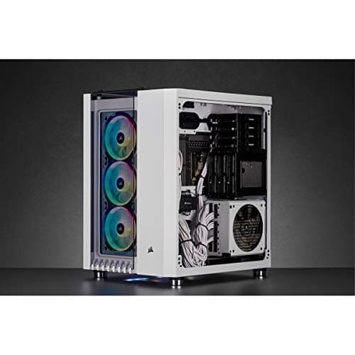 CORSAIR Crystal Series 680X RGB High Airflow Tempered Glass ATX Smart Case, White image