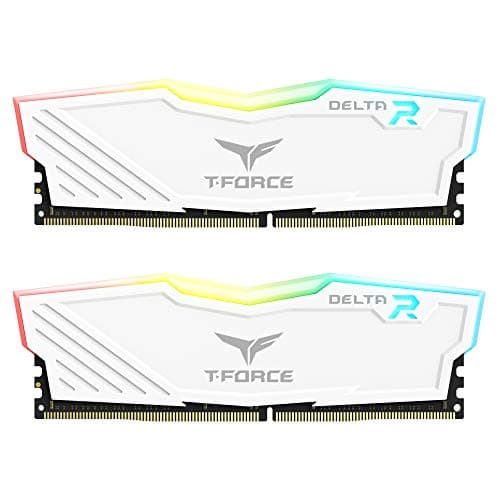 TEAMGROUP T-Force Delta RGB White DDR4-3600 CL18 16GB (2x8GB) WHITE main image
