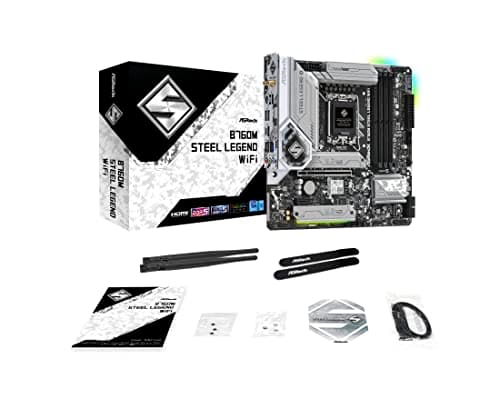 ASRock B760M Steel Legend WiFi LGA1700 DDR5 Micro ATX image